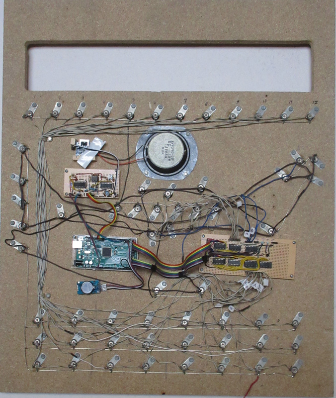 New lamp panel (rear view)