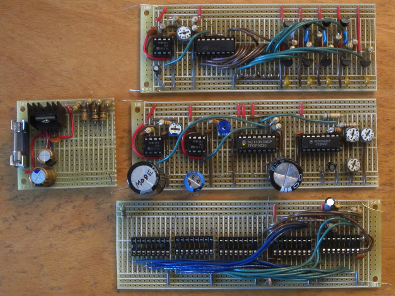 Sea Breeze lightbox circuit boards